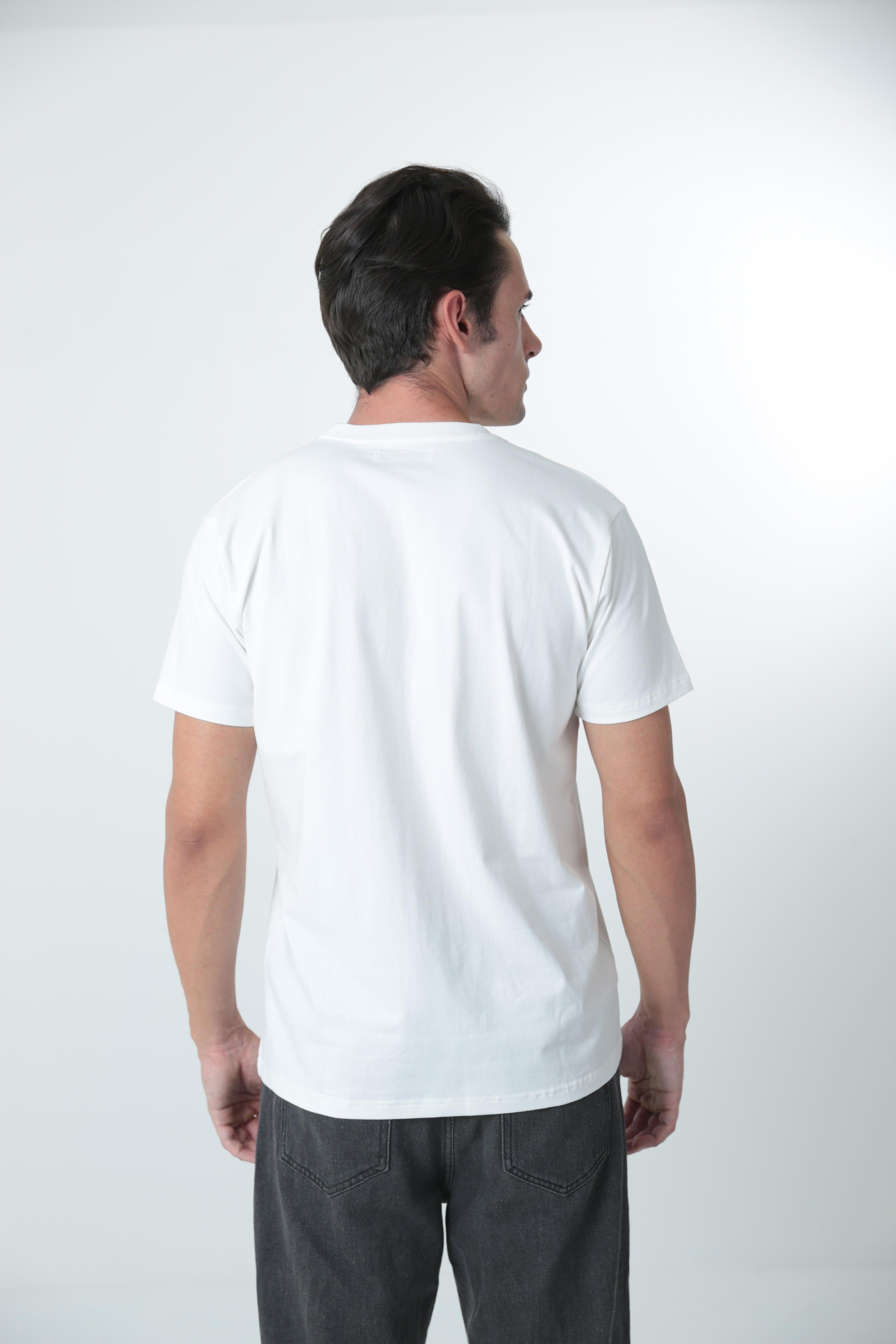 Marshmallow White T-Shirt (Logo)