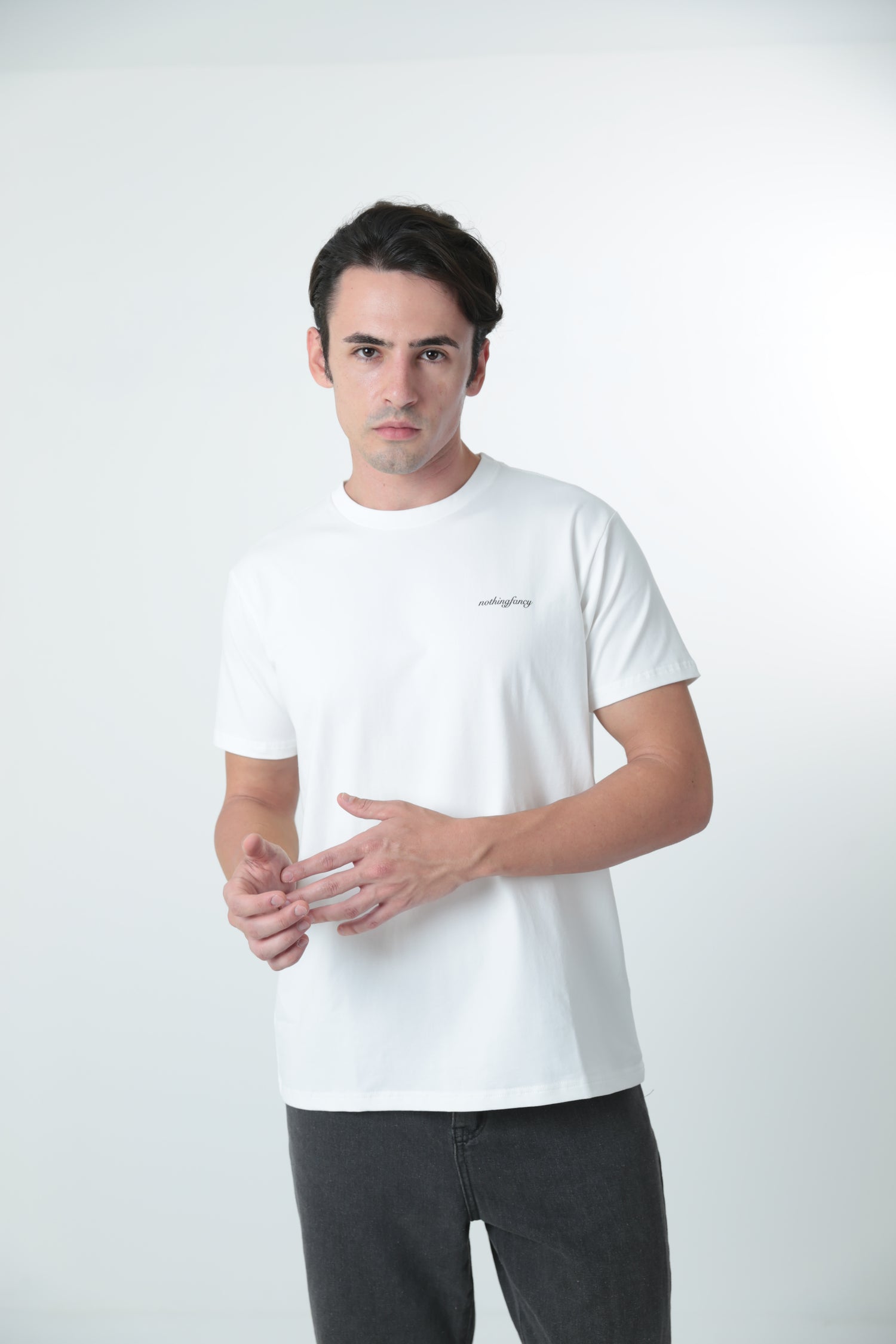 Marshmallow White T-Shirt (Logo)