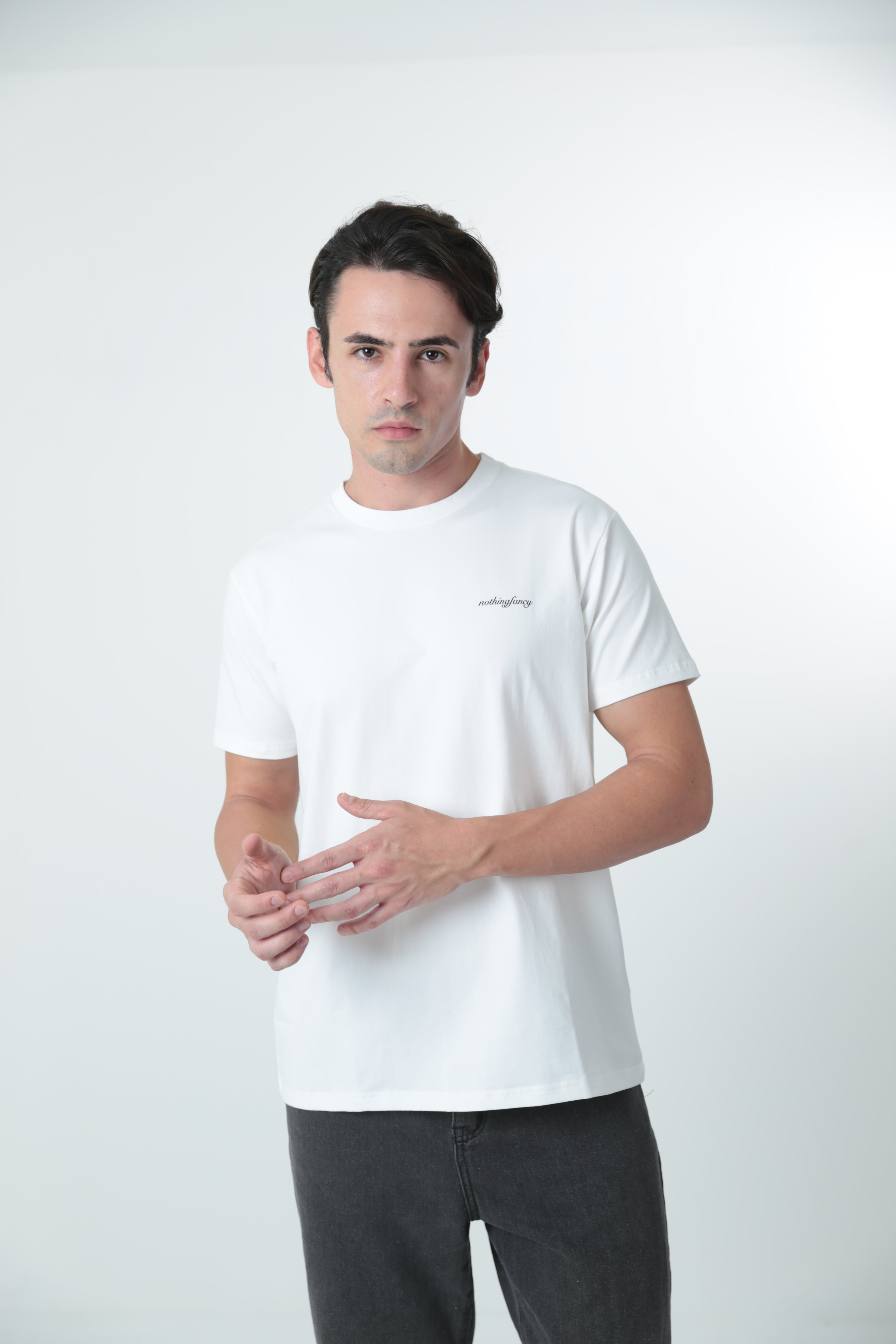 Marshmallow White T-Shirt (Logo)