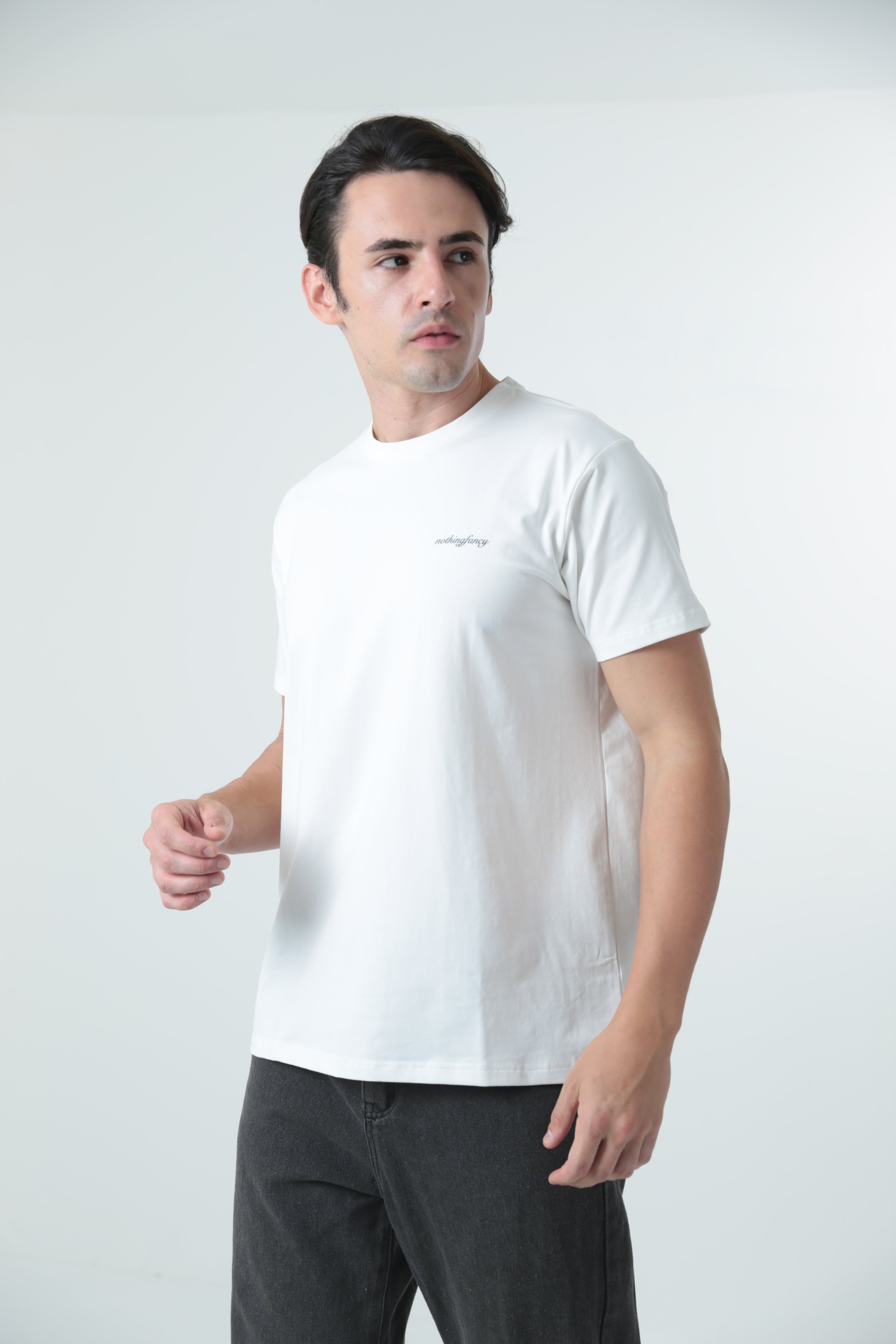 Marshmallow White T-Shirt (Logo)